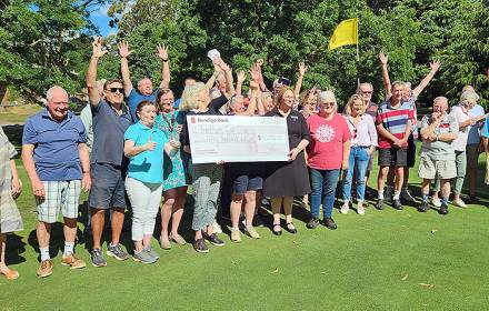 Trentham Community Bank grants our irrigation project $50,000