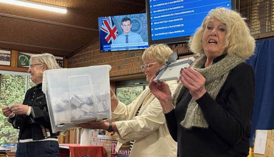 Major raffle winners